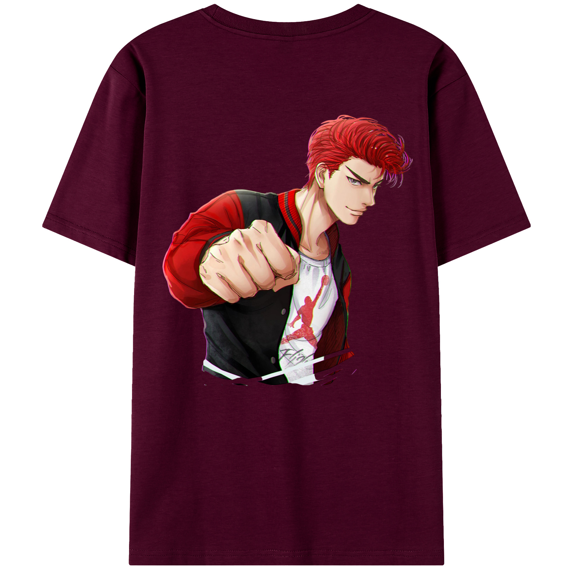 （画像用） SLAM DUNK／スラムダンク レディース半袖Tシャツ(バックプリント)